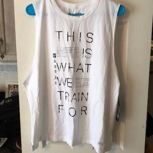 “This is what we train for” UA tank top